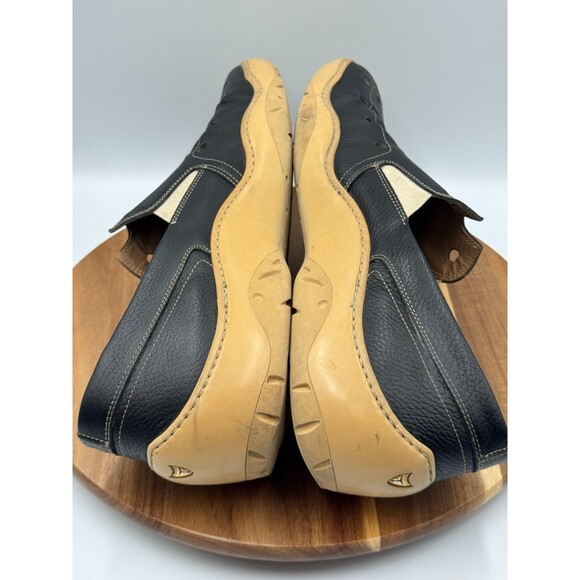 MICHAEL TOSCHI Pasitano 8347 Made In Italy Mens Driving Shoes Size 15 Black Calf main image 9